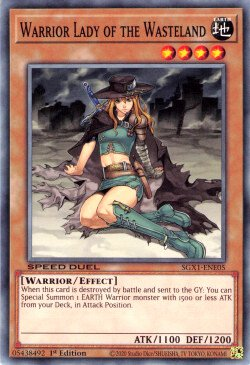 Warrior Lady of the Wasteland [SGX1-ENE05] Common | Exor Games Bridgewater
