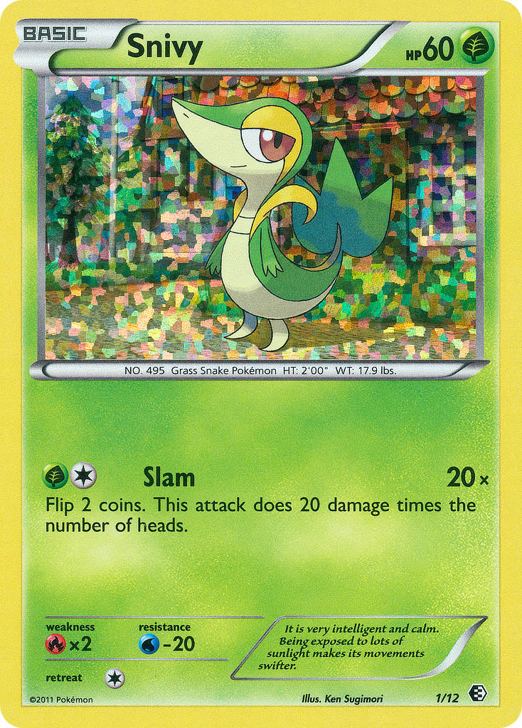 Snivy (1/12) [McDonald's Promos: 2011 Collection] | Exor Games Bridgewater