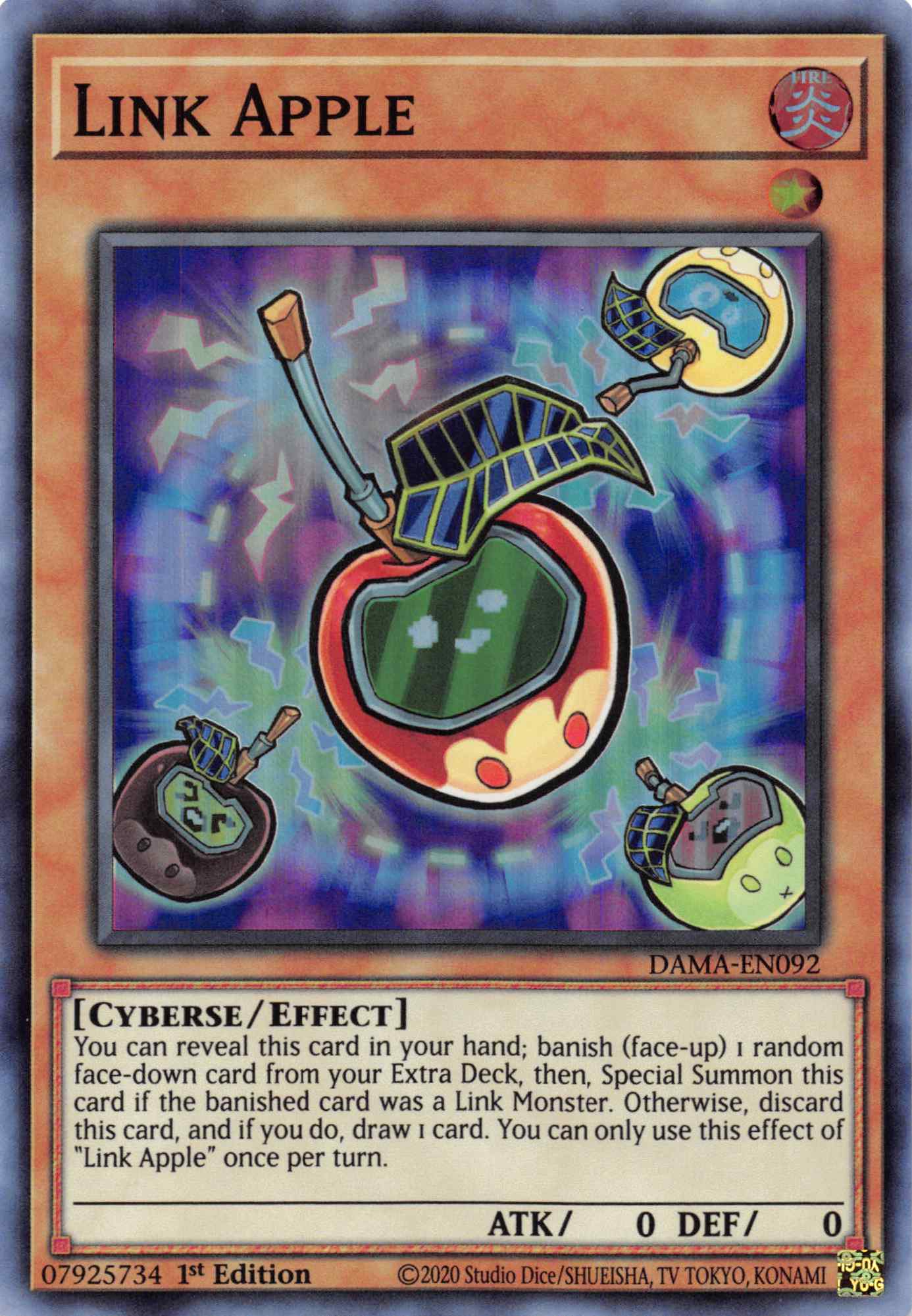 Link Apple [DAMA-EN092] Super Rare | Exor Games Bridgewater