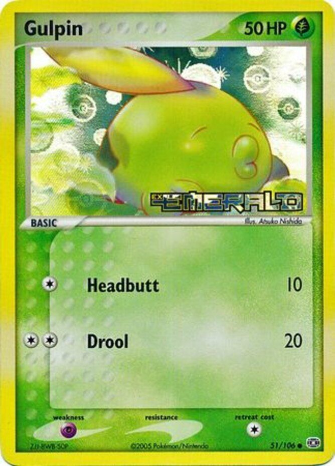 Gulpin (51/106) (Stamped) [EX: Emerald] | Exor Games Bridgewater