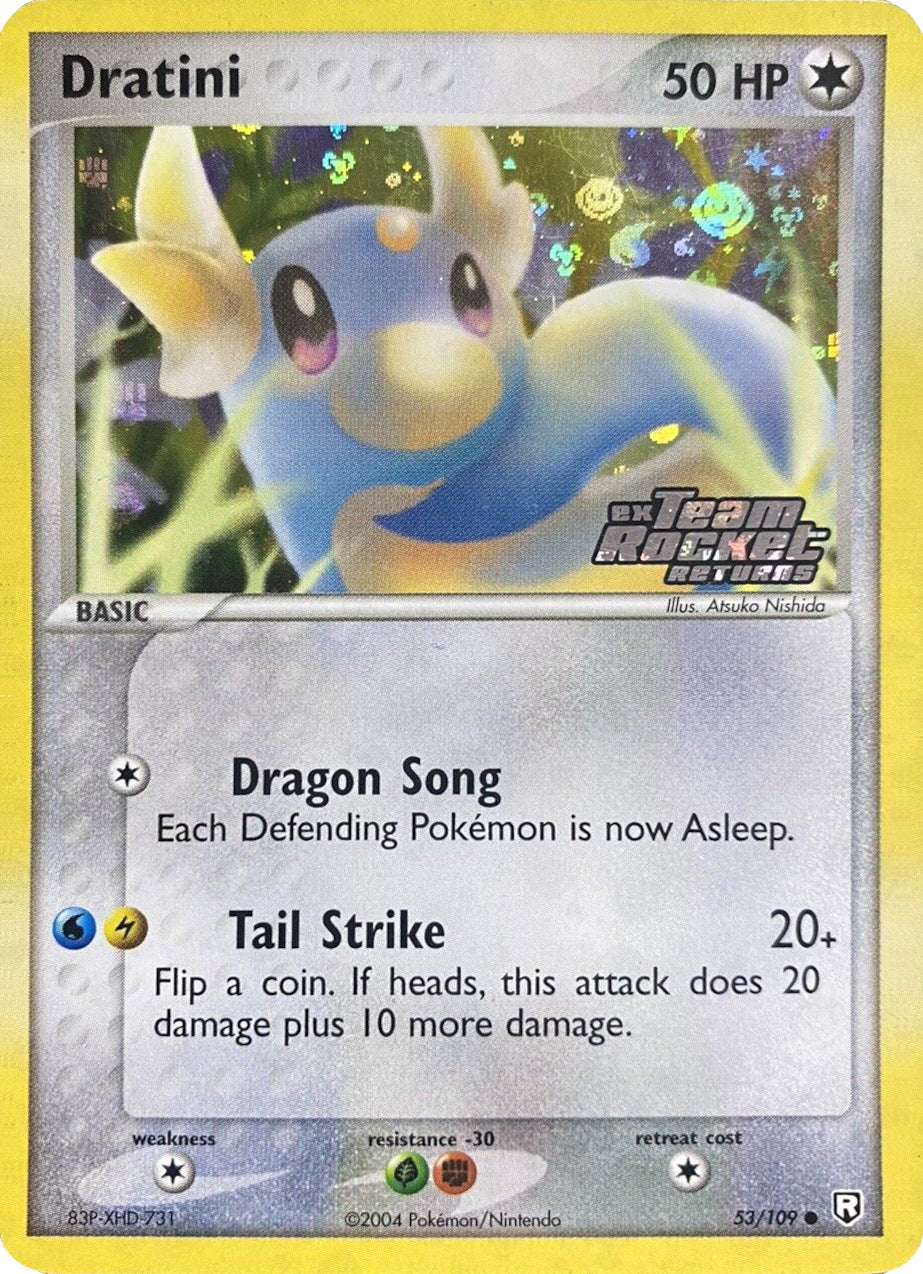 Dratini (53/109) (Stamped) [EX: Team Rocket Returns] | Exor Games Bridgewater