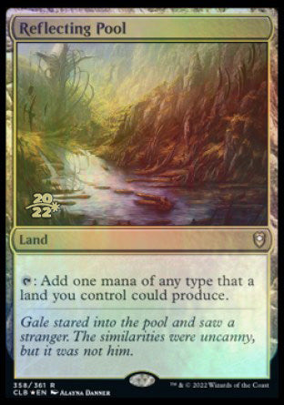 Reflecting Pool [Commander Legends: Battle for Baldur's Gate Prerelease Promos] | Exor Games Bridgewater