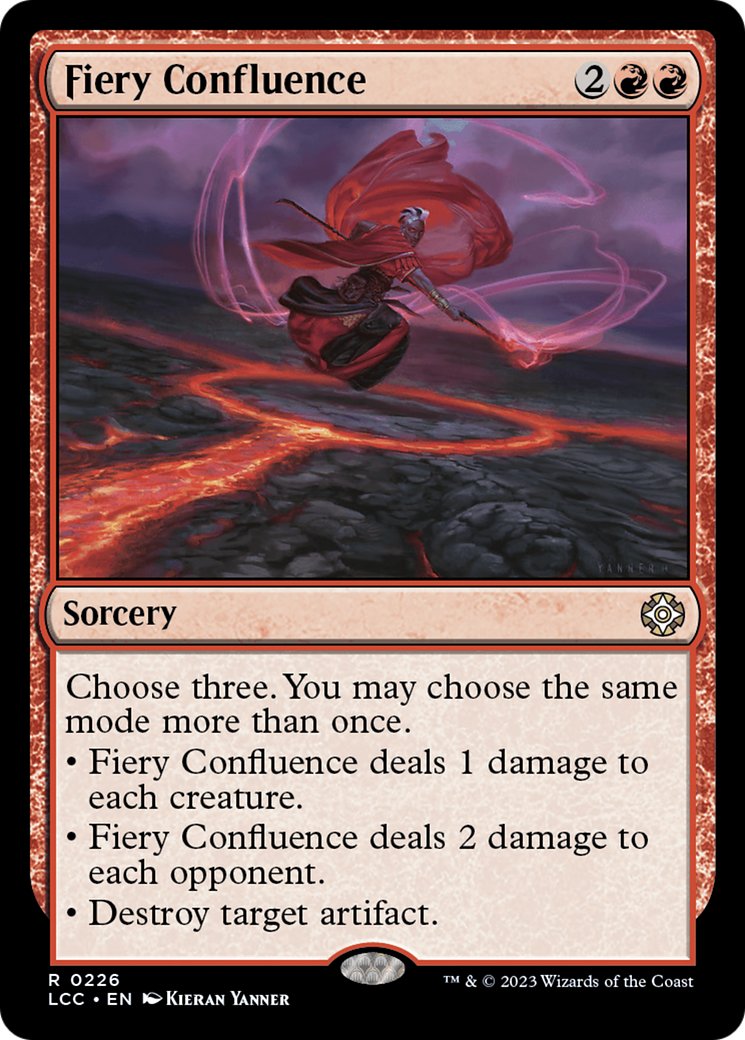 Fiery Confluence [The Lost Caverns of Ixalan Commander] | Exor Games Bridgewater