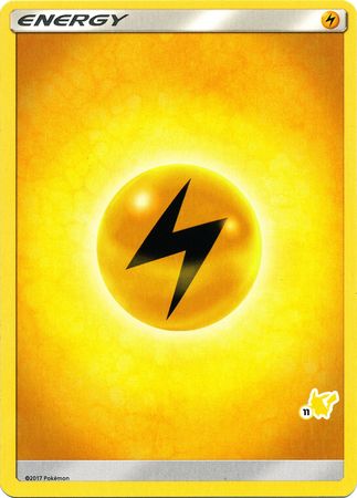 Lightning Energy (Pikachu Stamp #11) [Battle Academy 2020] | Exor Games Bridgewater