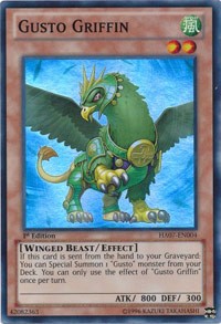 Gusto Griffin [HA07-EN004] Super Rare | Exor Games Bridgewater