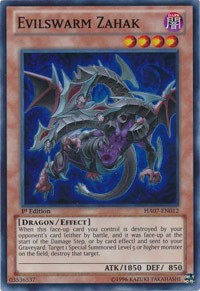 Evilswarm Zahak [HA07-EN012] Super Rare | Exor Games Bridgewater