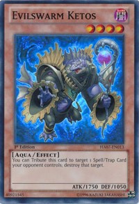 Evilswarm Ketos [HA07-EN013] Super Rare | Exor Games Bridgewater