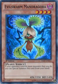 Evilswarm Mandragora [HA07-EN015] Super Rare | Exor Games Bridgewater