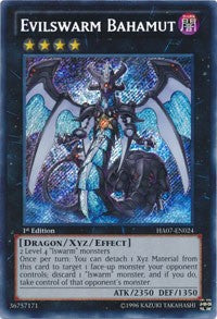 Evilswarm Bahamut [HA07-EN024] Secret Rare | Exor Games Bridgewater