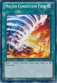 Molten Conduction Field [HA07-EN025] Secret Rare | Exor Games Bridgewater