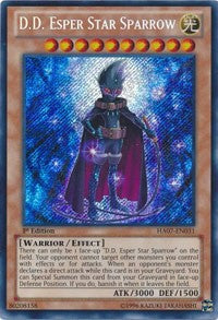 D.D. Esper Star Sparrow [HA07-EN031] Secret Rare | Exor Games Bridgewater