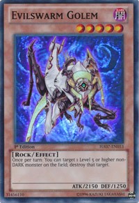 Evilswarm Golem [HA07-EN053] Super Rare | Exor Games Bridgewater