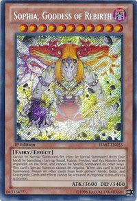 Sophia, Goddess of Rebirth [HA07-EN055] Secret Rare | Exor Games Bridgewater