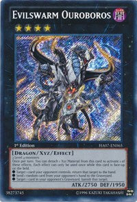 Evilswarm Ouroboros [HA07-EN065] Secret Rare | Exor Games Bridgewater