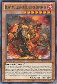 Blaster, Dragon Ruler of Infernos [LTGY-EN040] Rare | Exor Games Bridgewater