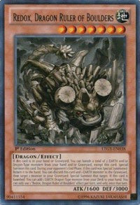 Redox, Dragon Ruler of Boulders [LTGY-EN038] Rare | Exor Games Bridgewater