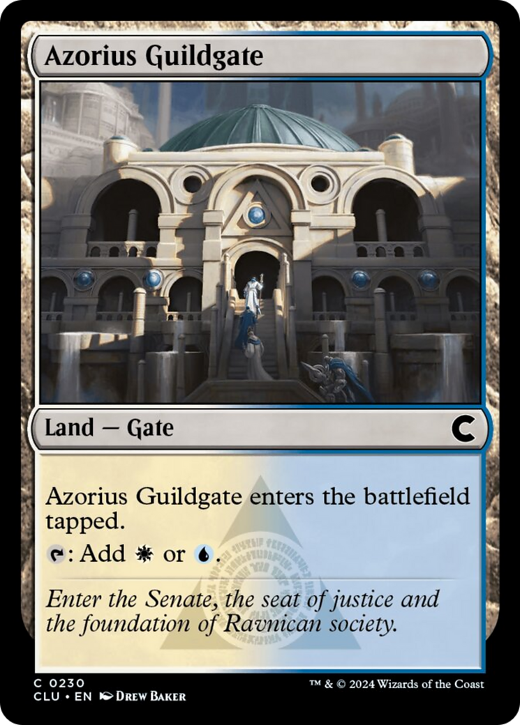 Azorius Guildgate [Ravnica: Clue Edition] | Exor Games Bridgewater