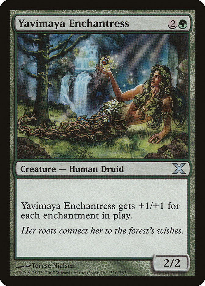 Yavimaya Enchantress [Tenth Edition] | Exor Games Bridgewater