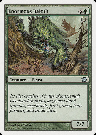 Enormous Baloth [Ninth Edition] | Exor Games Bridgewater