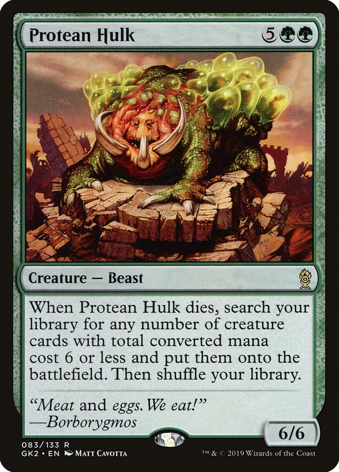 Protean Hulk [Ravnica Allegiance Guild Kit] | Exor Games Bridgewater