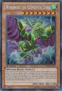 Windrose the Elemental Lord [LTGY-EN037] Secret Rare | Exor Games Bridgewater