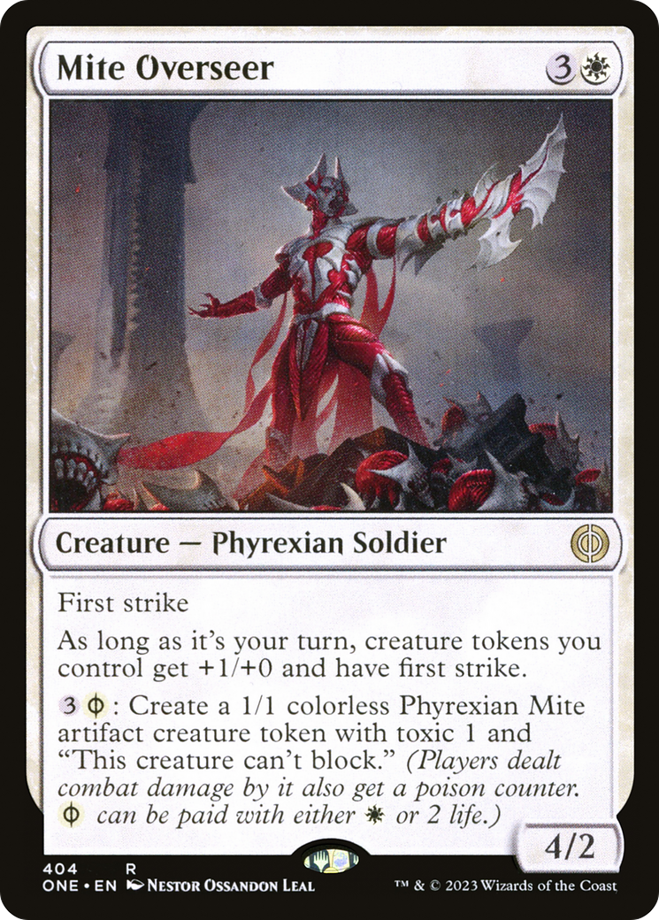 Mite Overseer [Phyrexia: All Will Be One] | Exor Games Bridgewater