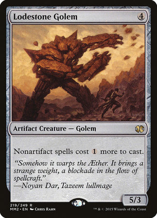 Lodestone Golem [Modern Masters 2015] | Exor Games Bridgewater