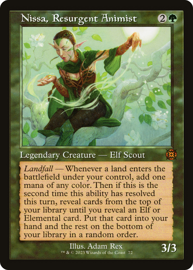 Nissa, Resurgent Animist (Retro) [March of the Machine: The Aftermath] | Exor Games Bridgewater