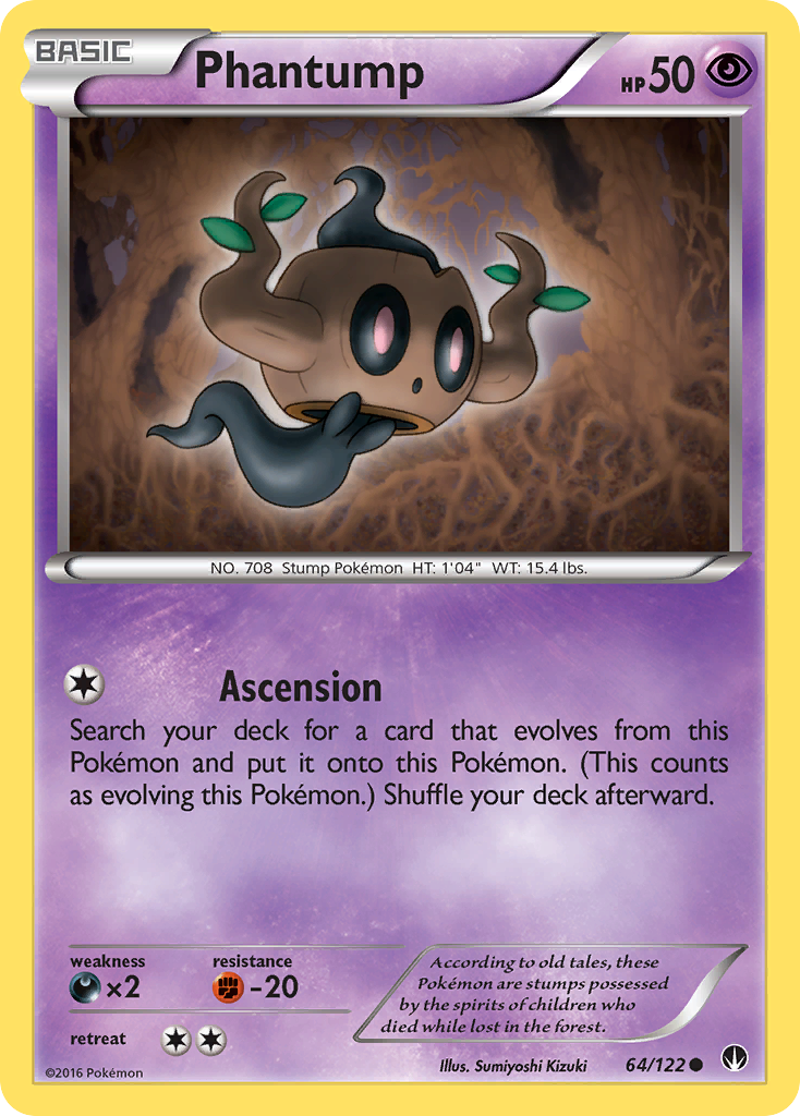 Phantump (64/122) [XY: BREAKpoint] | Exor Games Bridgewater