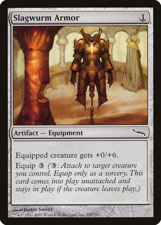 Slagwurm Armor [Mirrodin] | Exor Games Bridgewater