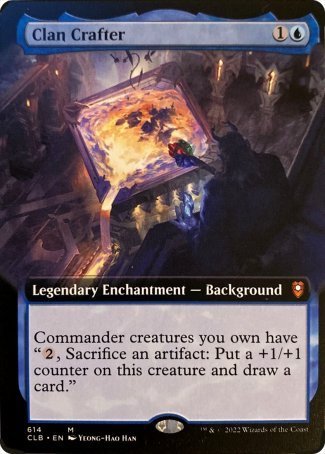 Clan Crafter (Extended Art) [Commander Legends: Battle for Baldur's Gate] | Exor Games Bridgewater