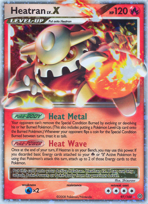 Heatran LV.X (97/100) [Diamond & Pearl: Stormfront] | Exor Games Bridgewater