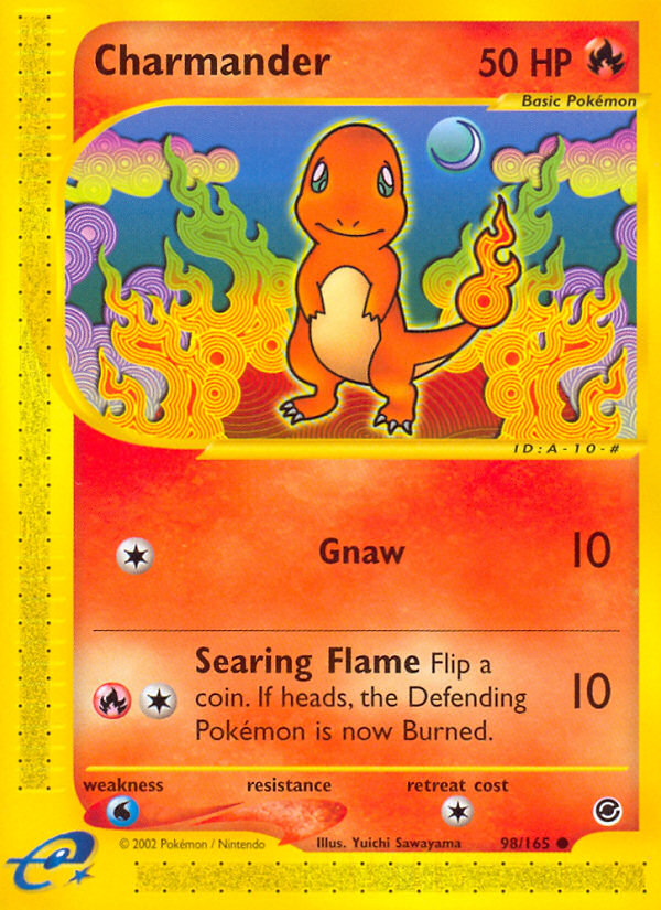 Charmander (98/165) [Expedition: Base Set] | Exor Games Bridgewater