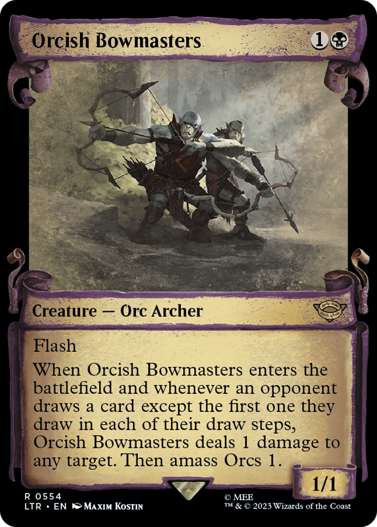 Orcish Bowmasters [The Lord of the Rings: Tales of Middle-Earth Showcase Scrolls] | Exor Games Bridgewater