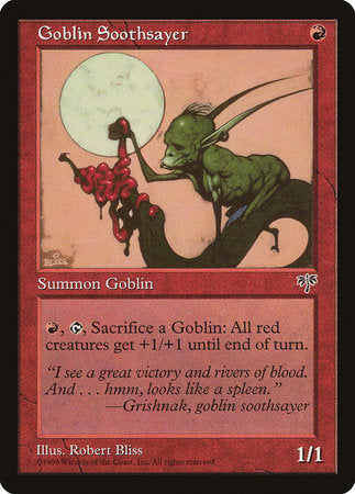 Goblin Soothsayer [Mirage] | Exor Games Bridgewater