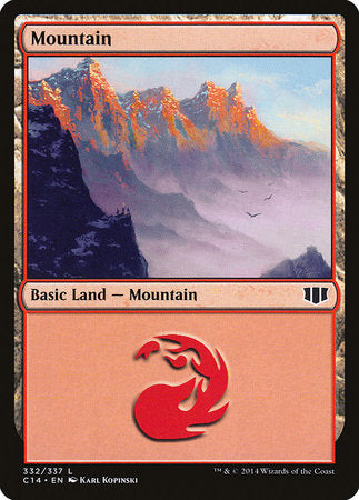 Mountain (332) [Commander 2014] | Exor Games Bridgewater