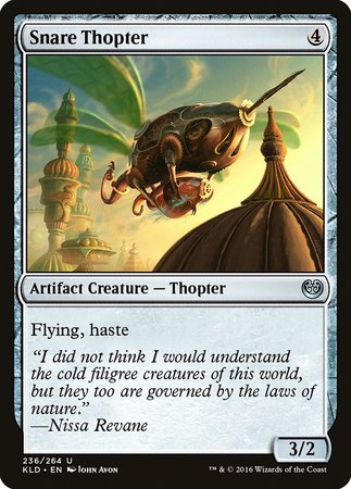 Snare Thopter [Kaladesh] | Exor Games Bridgewater