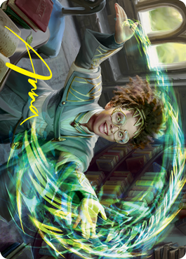 Eureka Moment Art Card (Gold-Stamped Signature) [Strixhaven: School of Mages Art Series] | Exor Games Bridgewater