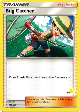 Bug Catcher (189/236) (Pikachu Stamp #46) [Battle Academy 2020] | Exor Games Bridgewater