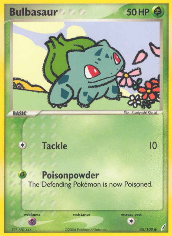 Bulbasaur (45/100) [EX: Crystal Guardians] | Exor Games Bridgewater