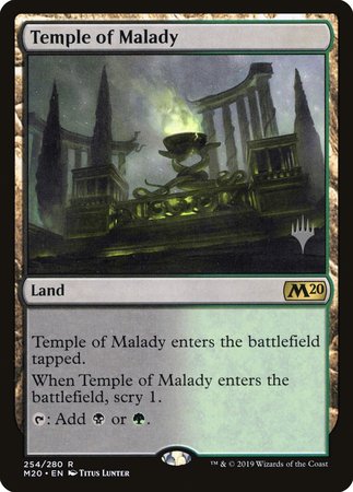 Temple of Malady [Core Set 2020 Promos] | Exor Games Bridgewater