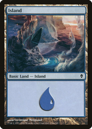 Island (236a) [Zendikar] | Exor Games Bridgewater