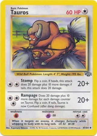 Tauros (47/64) [Jungle Unlimited] | Exor Games Bridgewater