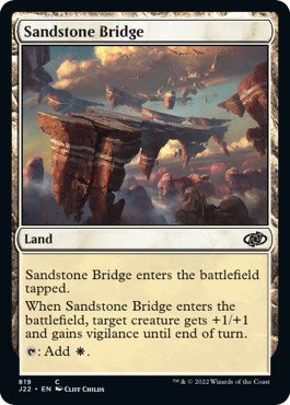Sandstone Bridge [Jumpstart 2022] | Exor Games Bridgewater