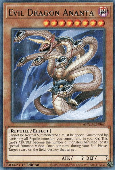 Evil Dragon Ananta (Rare) [ANGU-EN042] Rare | Exor Games Bridgewater