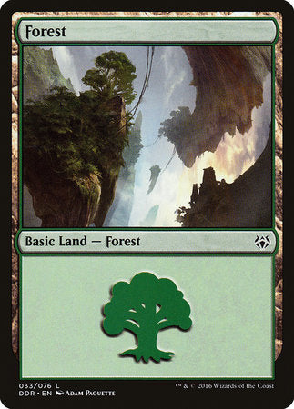 Forest (33) [Duel Decks: Nissa vs. Ob Nixilis] | Exor Games Bridgewater