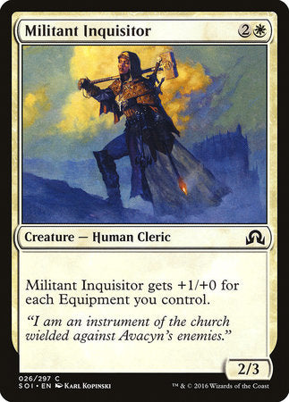 Militant Inquisitor [Shadows over Innistrad] | Exor Games Bridgewater