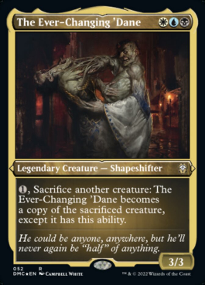 The Ever-Changing 'Dane (Foil Etched) [Dominaria United Commander] | Exor Games Bridgewater