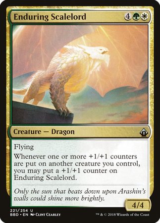 Enduring Scalelord [Battlebond] | Exor Games Bridgewater