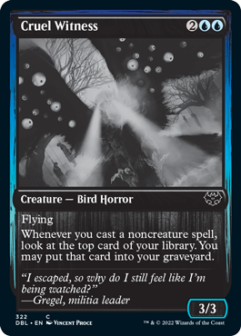 Cruel Witness [Innistrad: Double Feature] | Exor Games Bridgewater